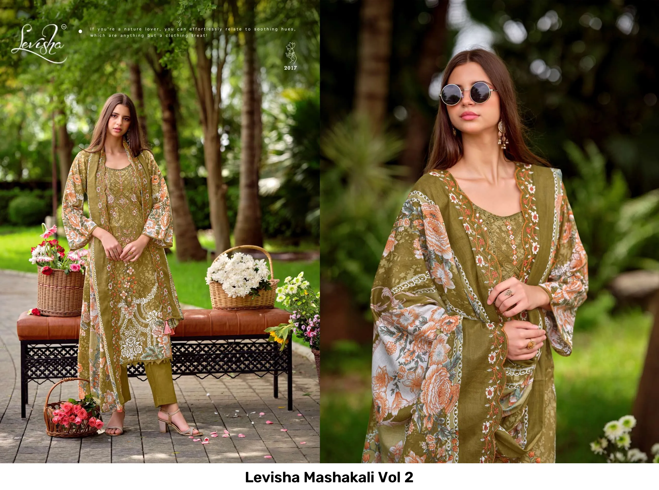 Levisha Mashakali Vol 2 — Wholesale Salwar Suits, Levisha wholesale from Surat — view 6
