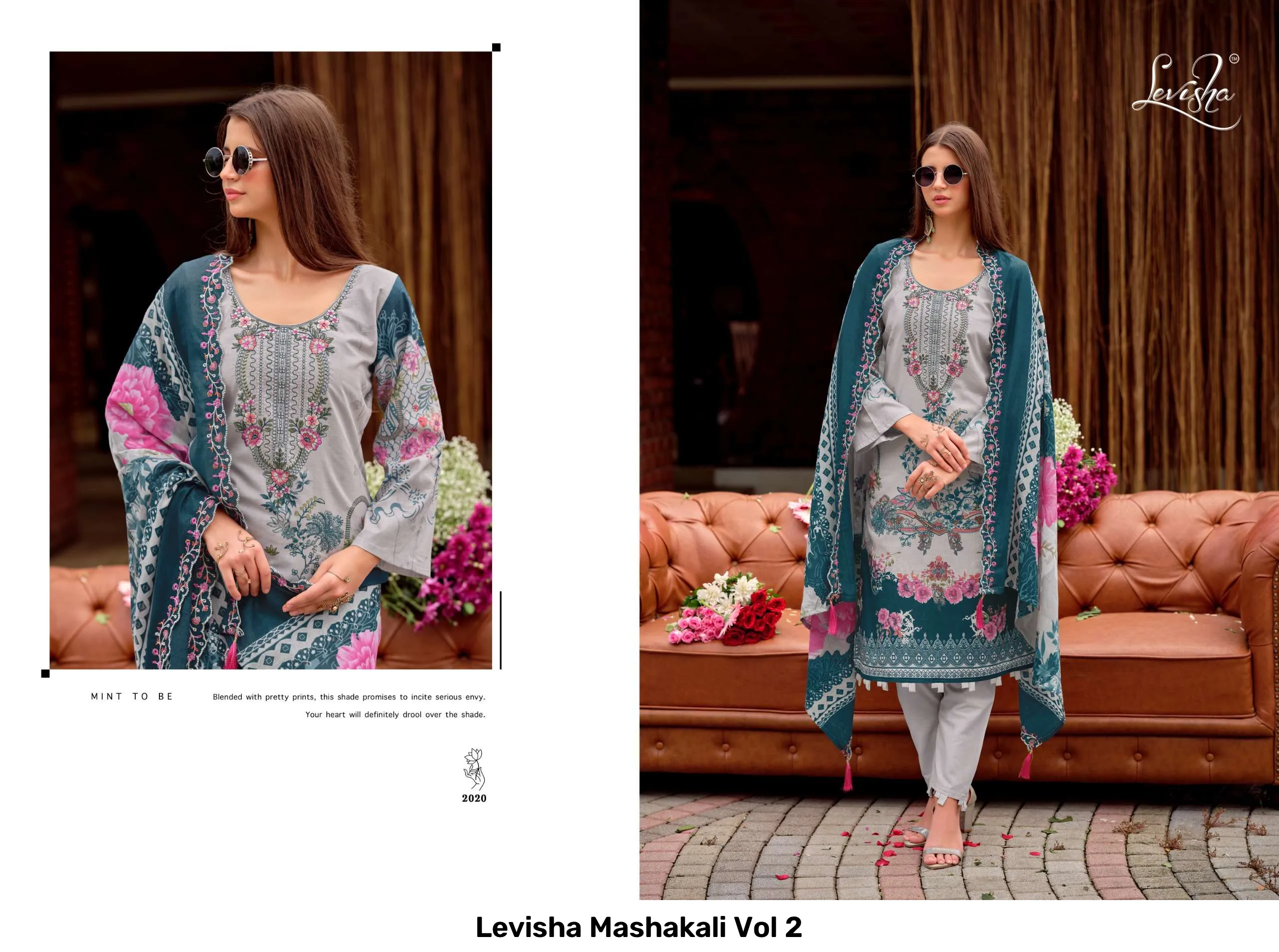 Levisha Mashakali Vol 2 — Wholesale Salwar Suits, Levisha wholesale from Surat — view 8