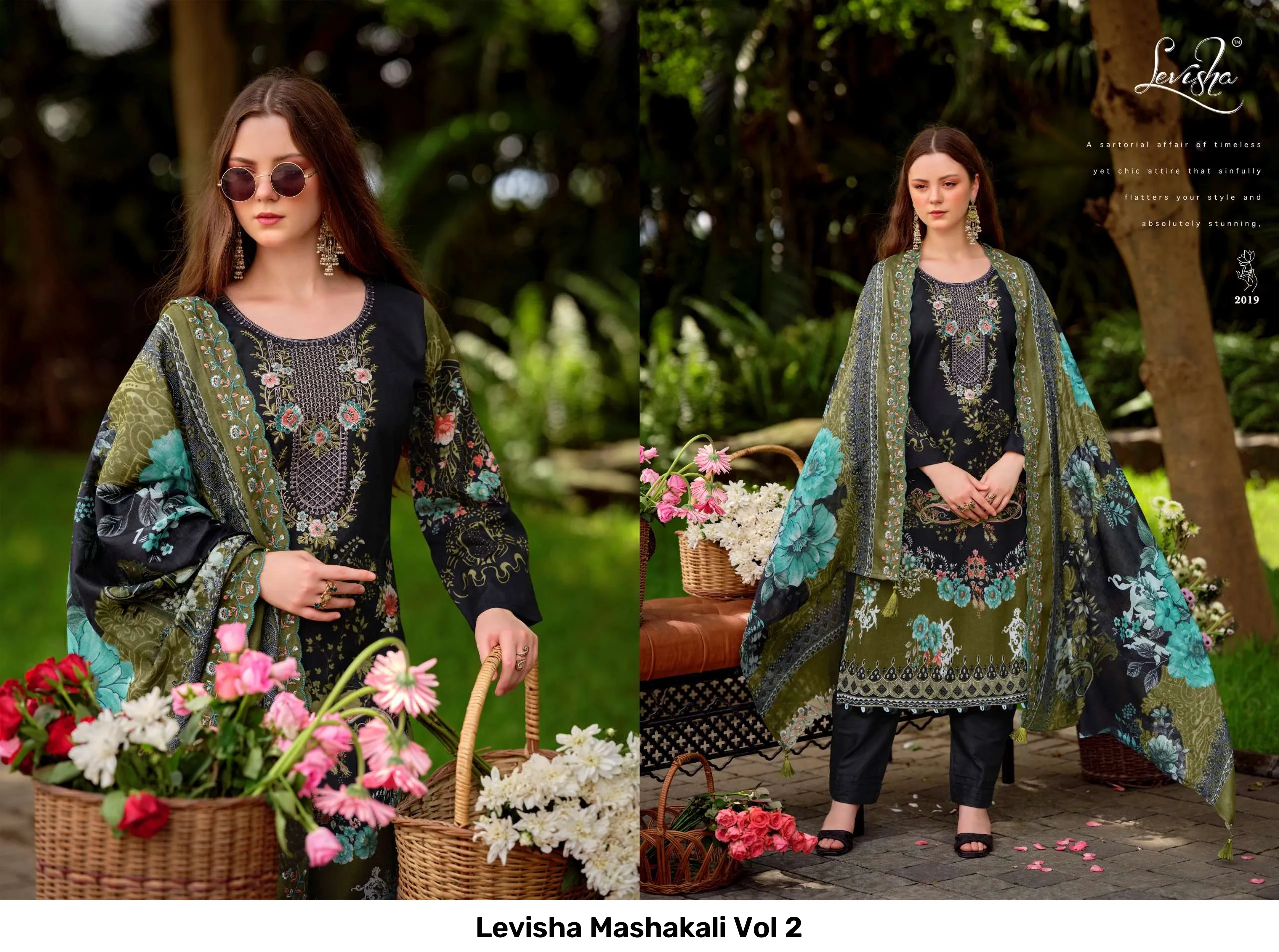Levisha Mashakali Vol 2 — Wholesale Salwar Suits, Levisha wholesale from Surat — view 9