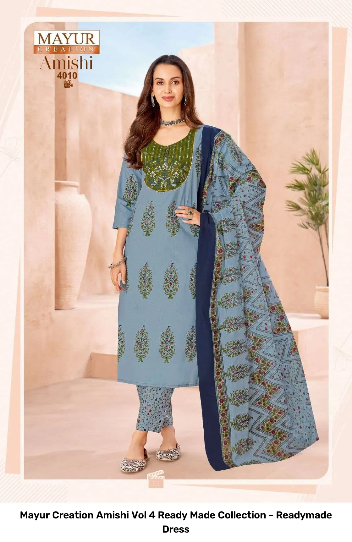 Mayur Creation Amishi Vol 4 Ready Made Collection - Readymade Dress — Wholesale Readymade Suit, Mayur Creation wholesale from Surat — Photo 10
