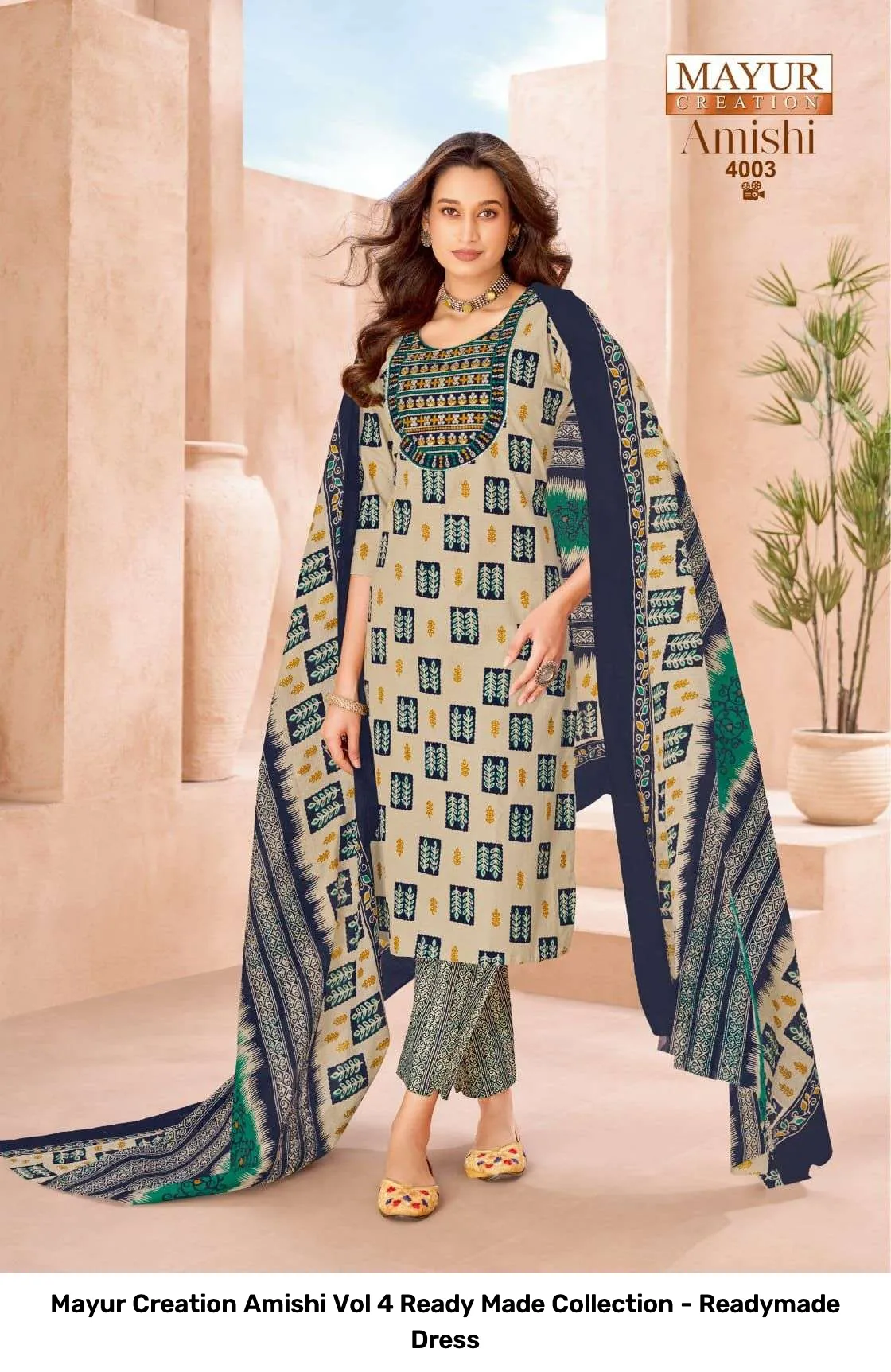 Mayur Creation Amishi Vol 4 Ready Made Collection - Readymade Dress — Wholesale Readymade Suit, Mayur Creation wholesale from Surat — Photo 5