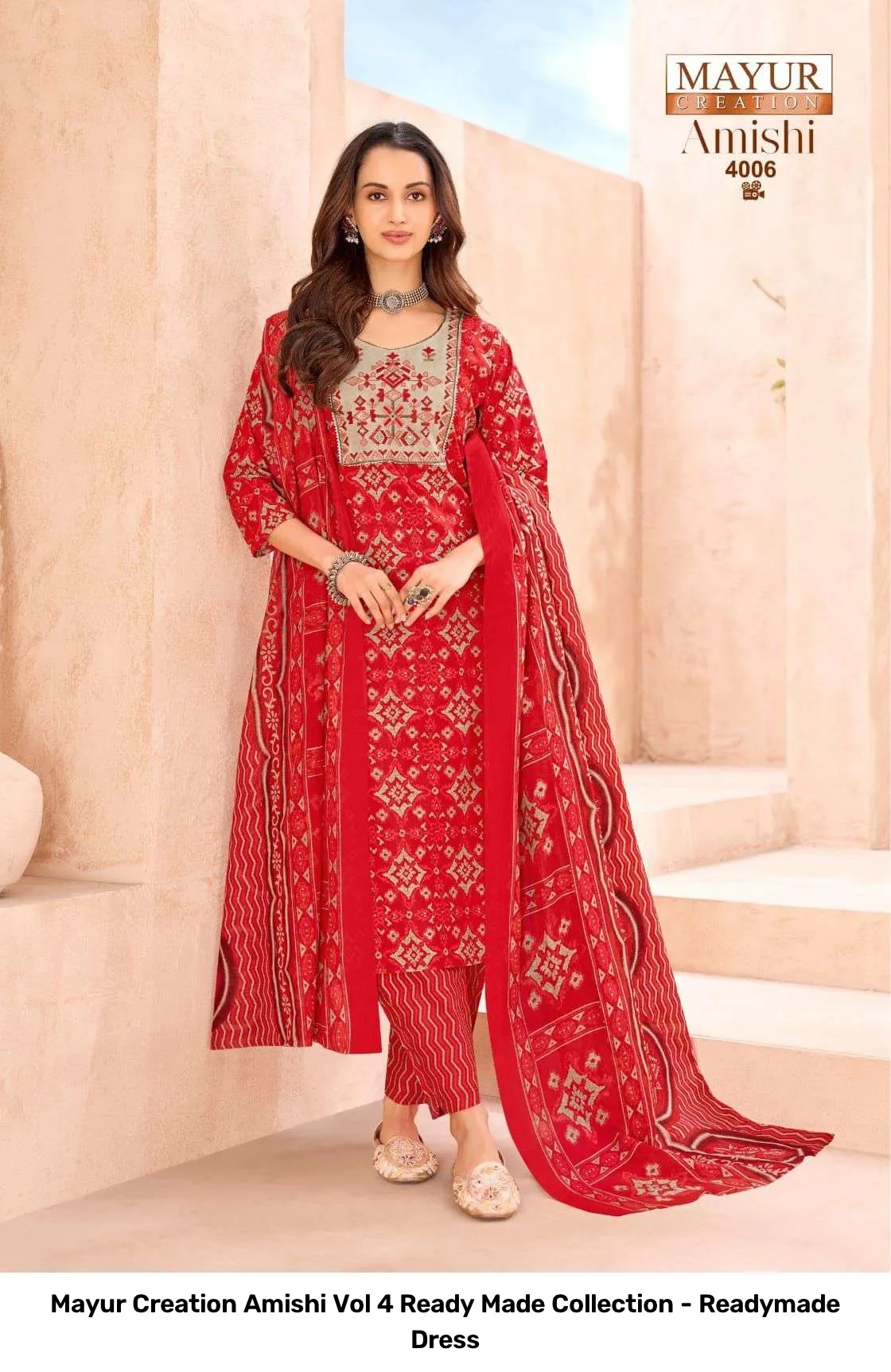 Mayur Creation Amishi Vol 4 Ready Made Collection - Readymade Dress — Wholesale Readymade Suit, Mayur Creation wholesale from Surat — Photo 6