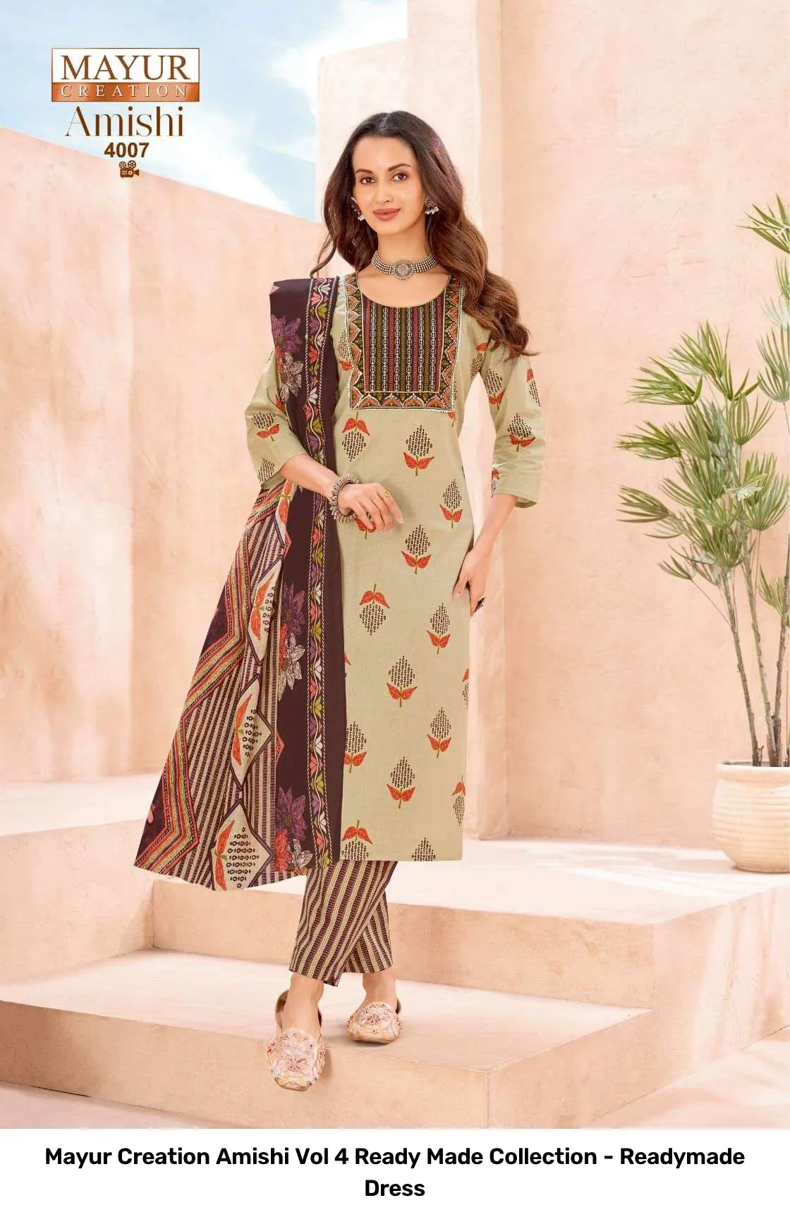 Mayur Creation Amishi Vol 4 Ready Made Collection - Readymade Dress — Wholesale Readymade Suit, Mayur Creation wholesale from Surat — Photo 9