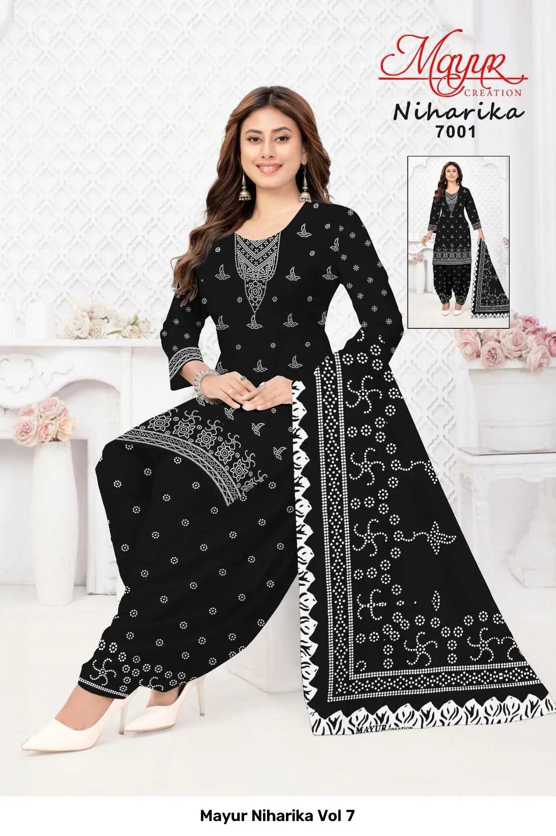 Mayur Niharika Vol 7 — Wholesale Dress Material, Mayur Creation wholesale from Surat — Photo 10