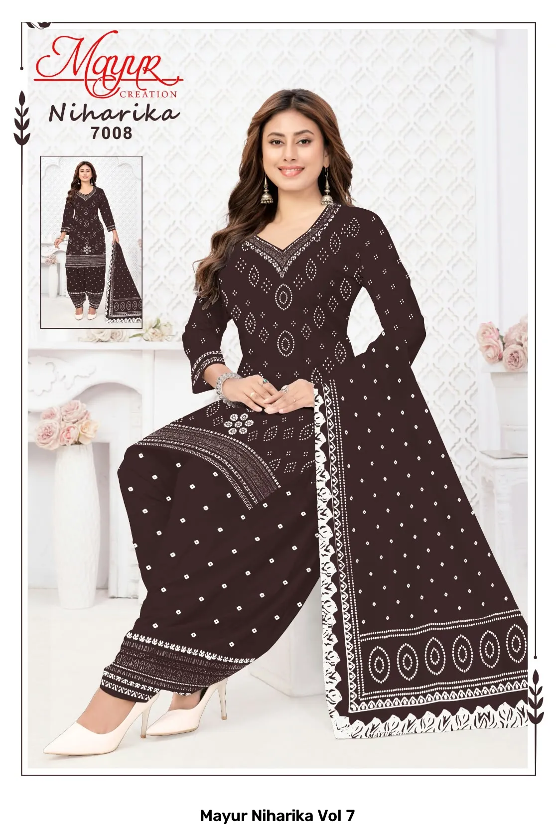 Mayur Niharika Vol 7 — Wholesale Dress Material, Mayur Creation wholesale from Surat — Photo 6
