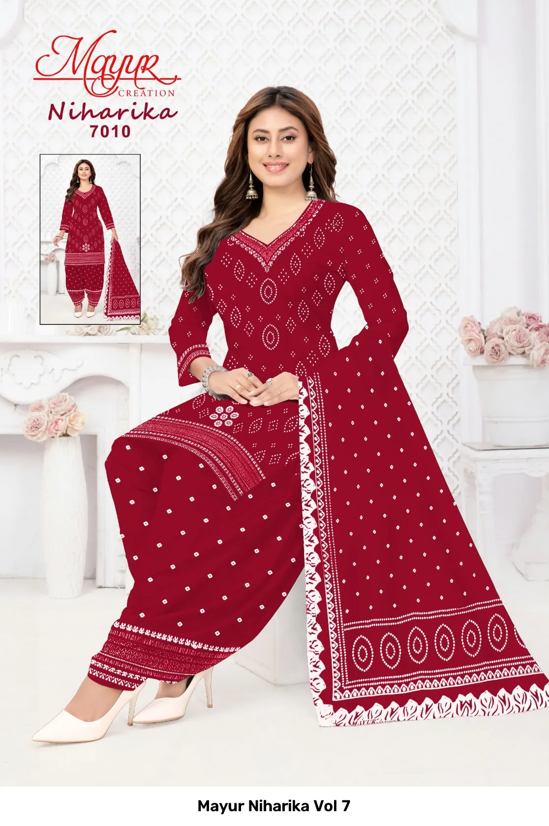 Mayur Niharika Vol 7 — Wholesale Dress Material, Mayur Creation wholesale from Surat — Photo 8