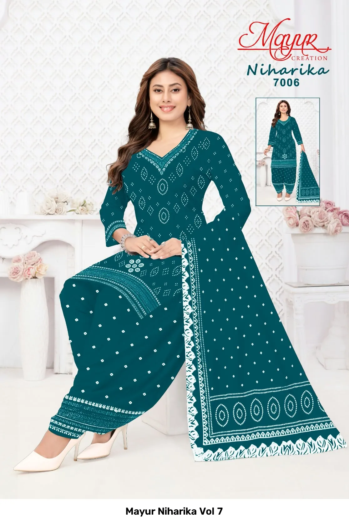 Mayur Niharika Vol 7 — Wholesale Dress Material, Mayur Creation wholesale from Surat — Photo 9