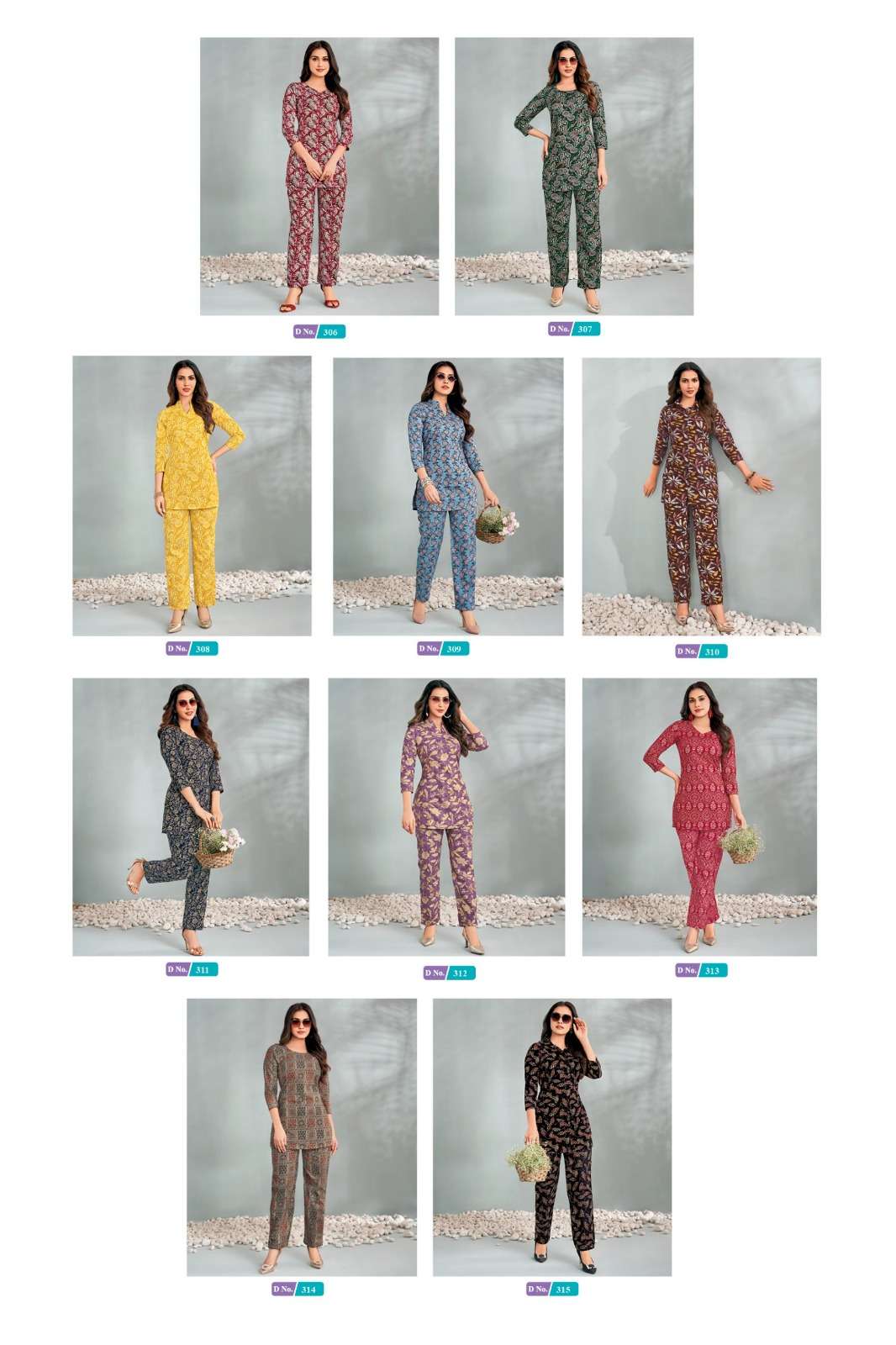 Mcm Lifestyle Taanvi Vol 3 Cotton Print Fancy Ladies Top With Pant Pair — Wholesale Kurtis, Vardan Ethnic wholesale from Surat — Photo 11