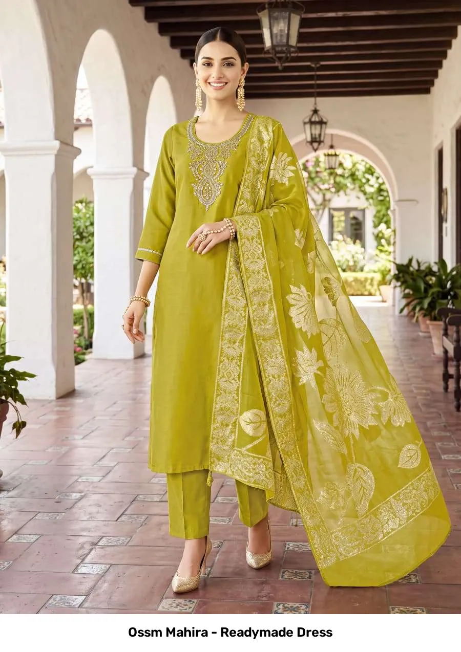 Ossm Mahira - Readymade Dress — Wholesale Readymade Suit, Ossm wholesale from Surat — view 2