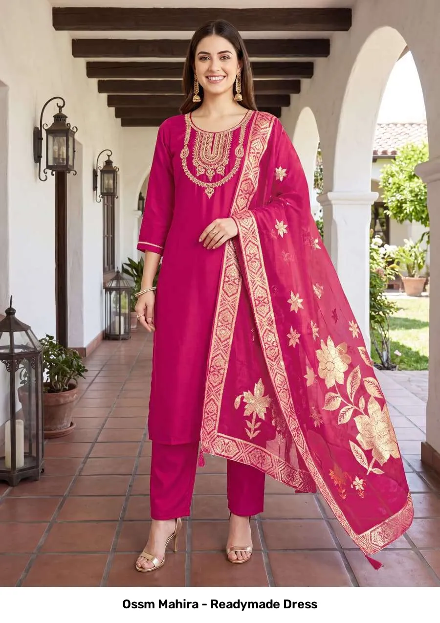 Ossm Mahira - Readymade Dress — Wholesale Readymade Suit, Ossm wholesale from Surat — view 5