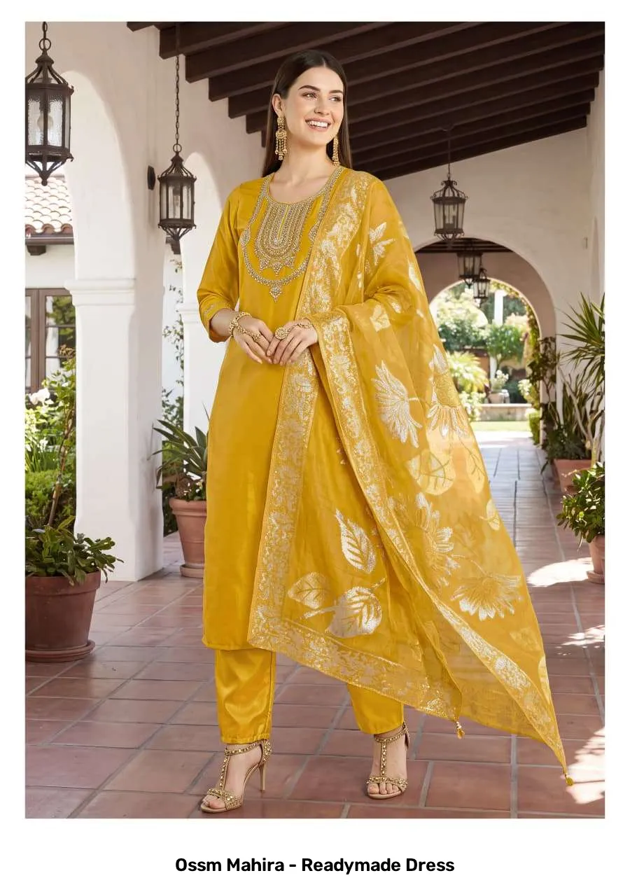 Ossm Mahira - Readymade Dress — Wholesale Readymade Suit, Ossm wholesale from Surat — view 6