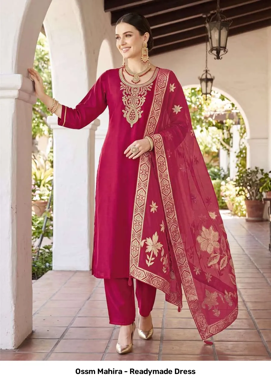 Ossm Mahira - Readymade Dress — Wholesale Readymade Suit, Ossm wholesale from Surat — view 7