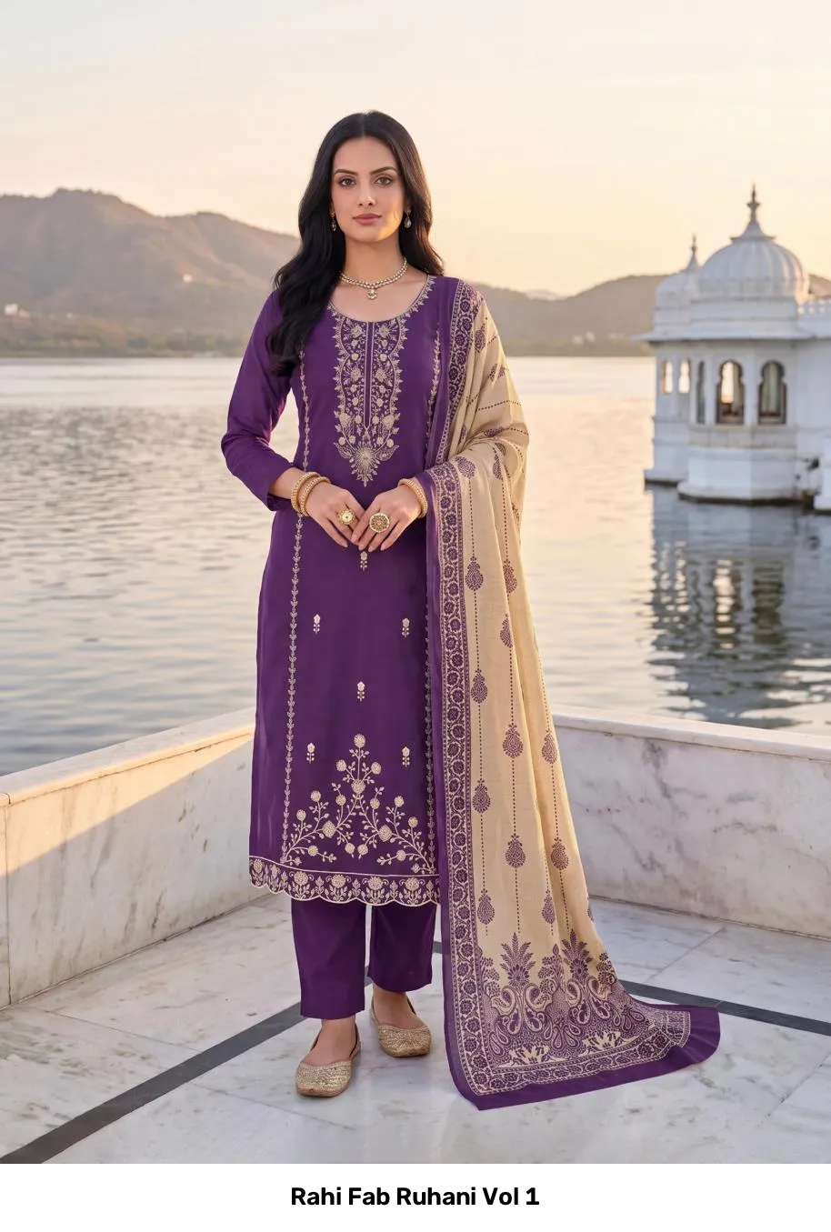 Rahi Fab Ruhani Vol 1 — Wholesale Dress Material, Rahi Fab wholesale from Surat — Photo 3