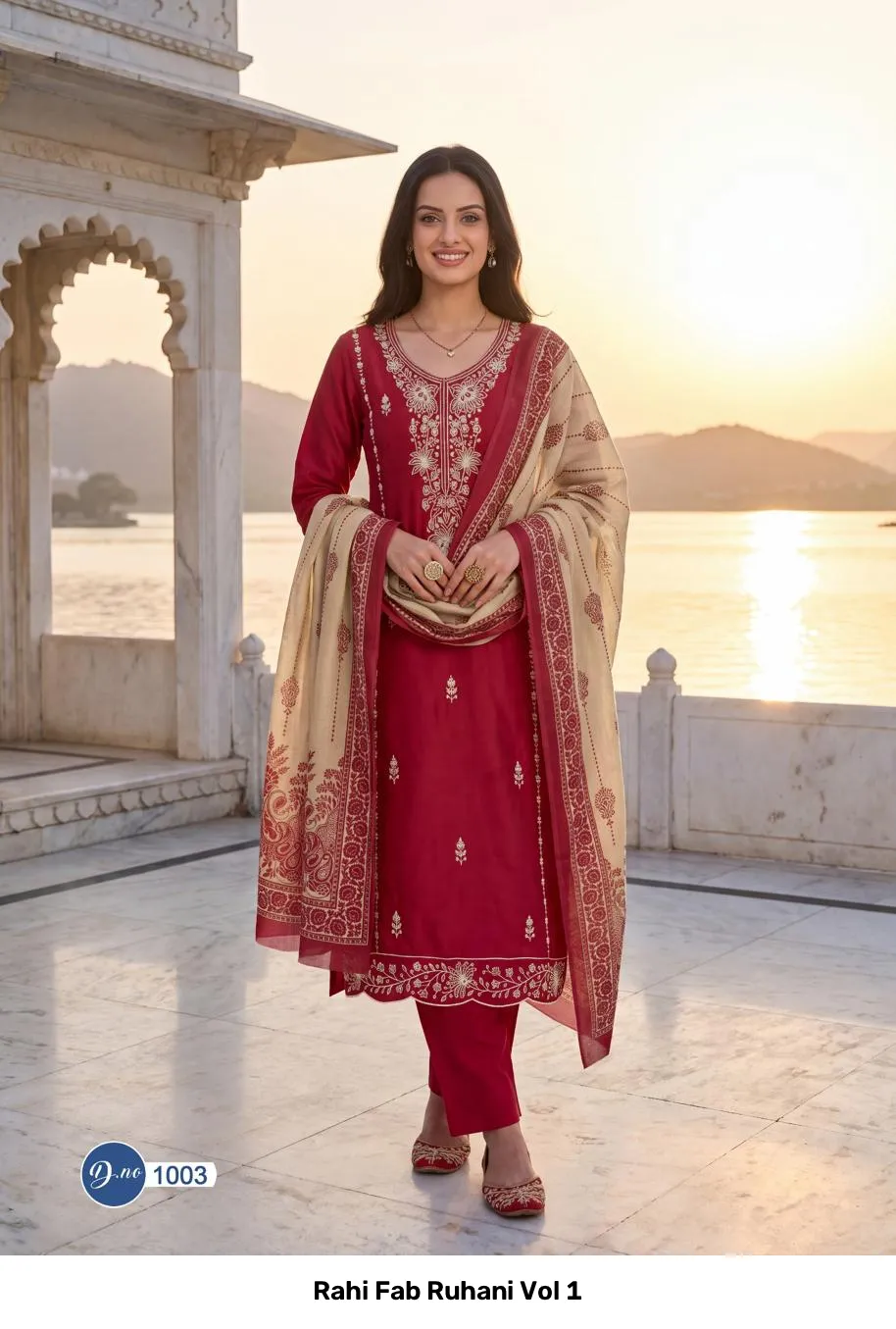 Rahi Fab Ruhani Vol 1 — Wholesale Dress Material, Rahi Fab wholesale from Surat — Photo 4