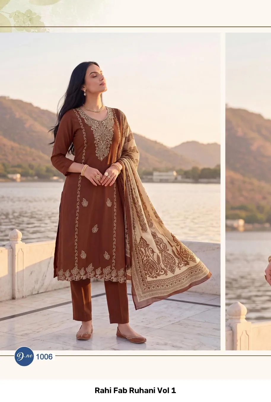 Rahi Fab Ruhani Vol 1 — Wholesale Dress Material, Rahi Fab wholesale from Surat — Photo 7