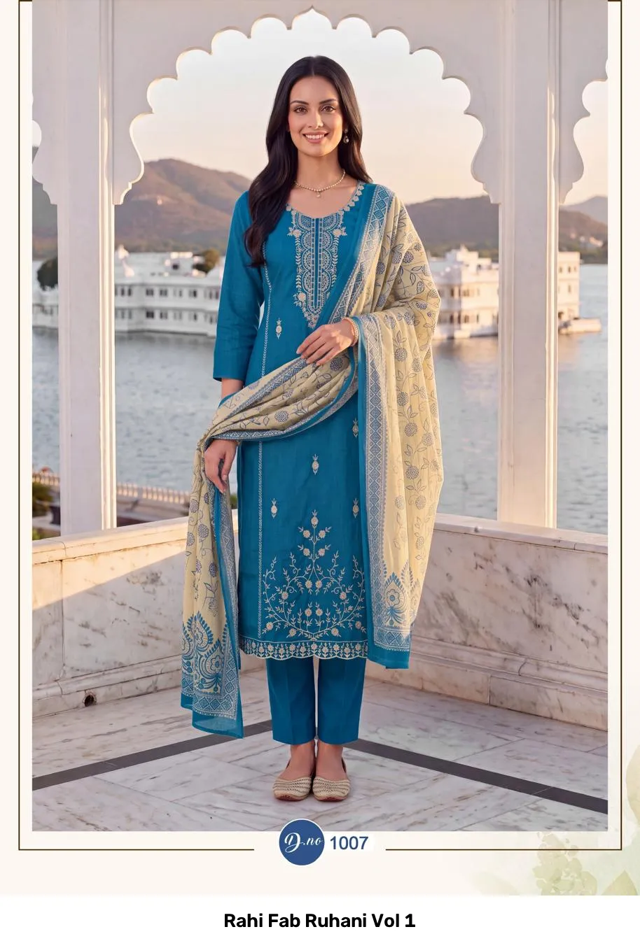 Rahi Fab Ruhani Vol 1 — Wholesale Dress Material, Rahi Fab wholesale from Surat — Photo 8