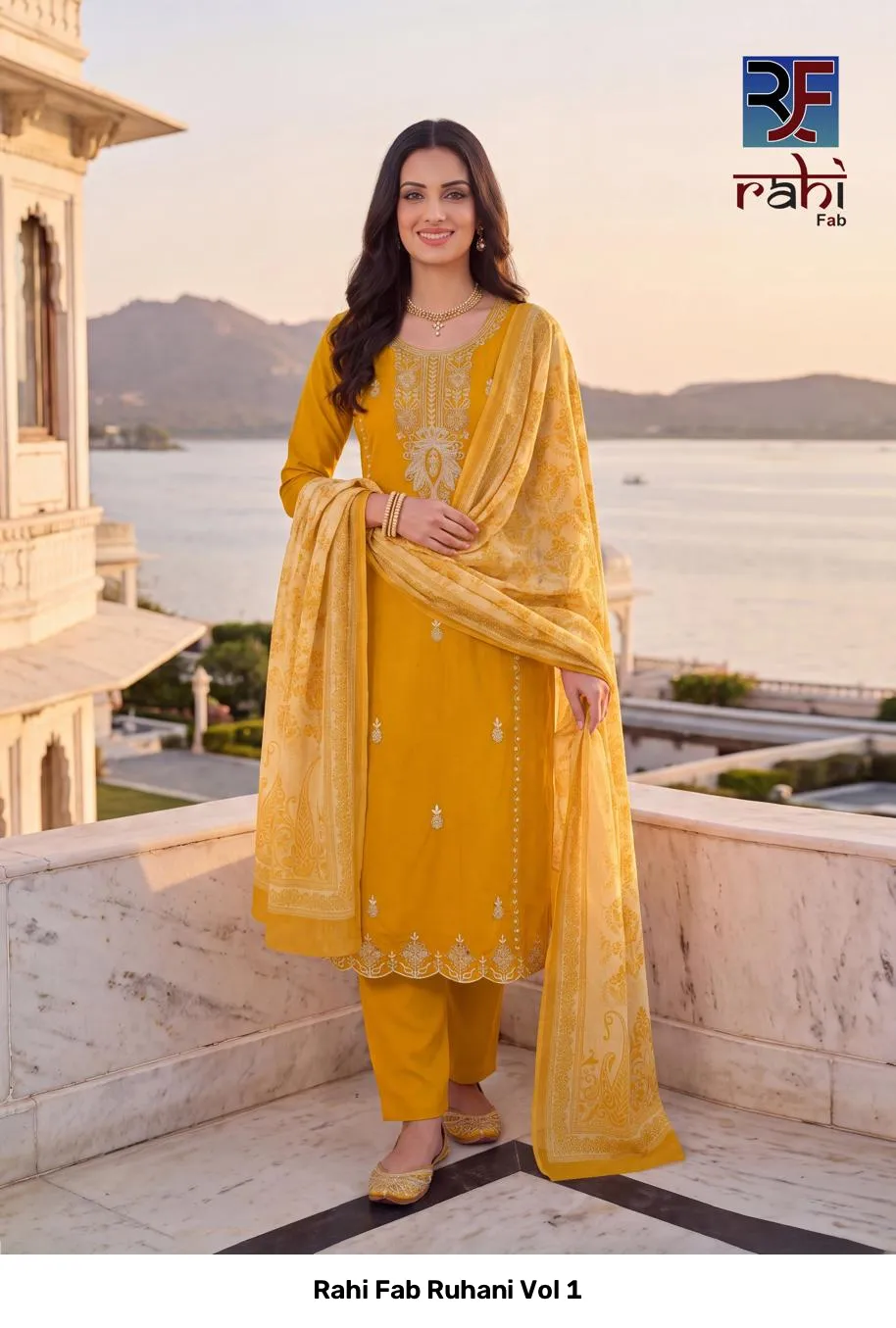 Rahi Fab Ruhani Vol 1 — Wholesale Dress Material, Rahi Fab wholesale from Surat — Photo 9