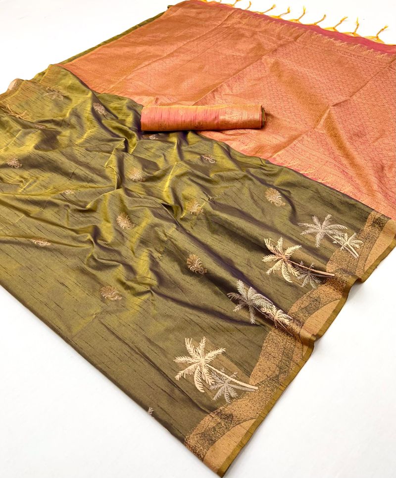 Rajtex Kontessa Tropical Tussar Silk Handloom Weaving Saree Catalog — Wholesale Sarees, rajtex wholesale from Surat — Photo 7