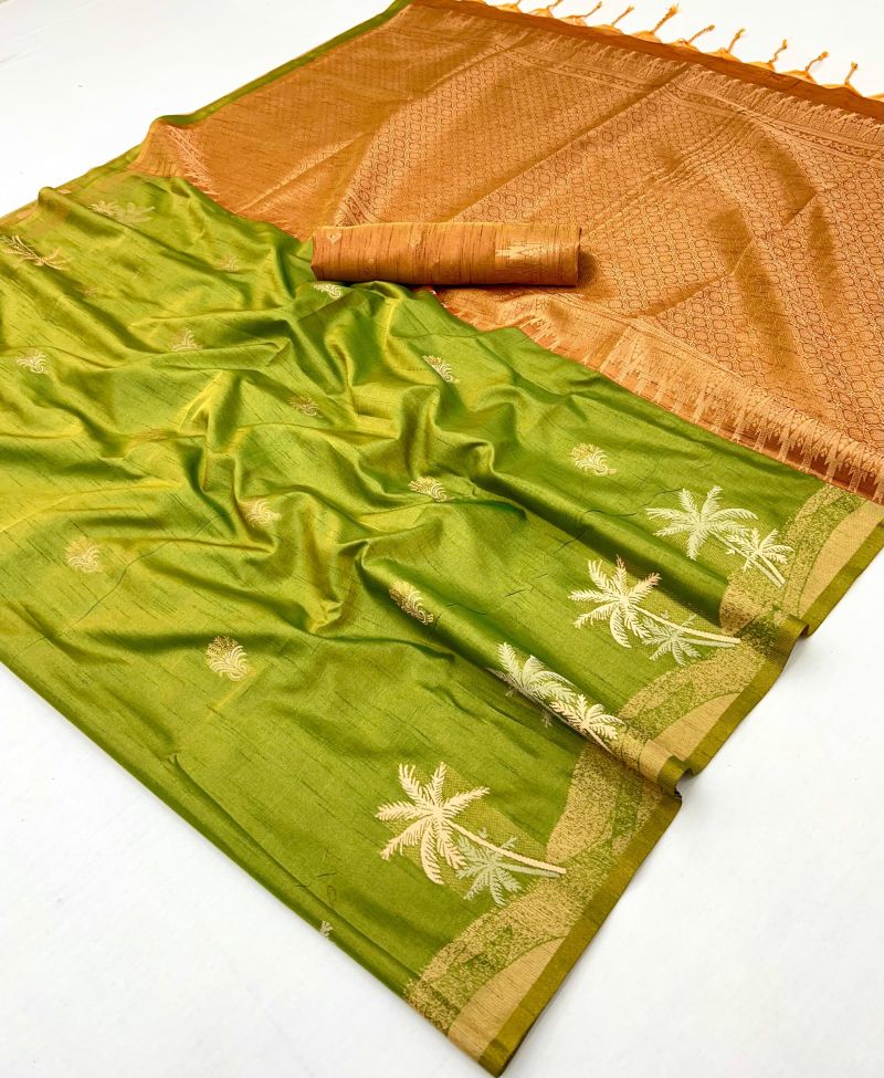 Rajtex Kontessa Tropical Tussar Silk Handloom Weaving Saree Catalog — Wholesale Sarees, rajtex wholesale from Surat — Photo 11