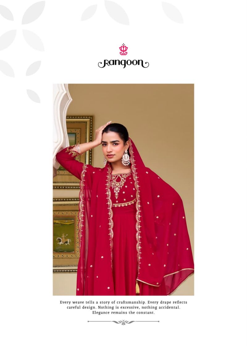 Rangoon Sundha Vol 2 Geoegette Khatli Mirror Work Salwar Kameez Catalog — Wholesale Kurtis, Kessi wholesale from Surat — Photo 7