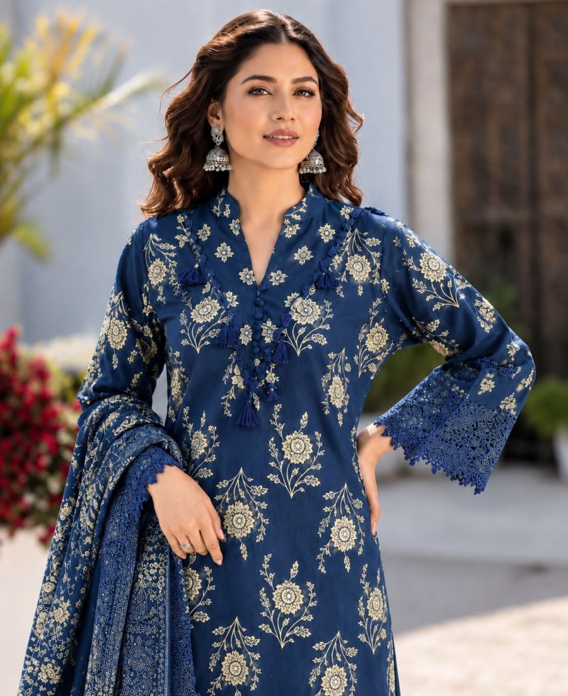 Tlc Vol 149 Cotton Hand Work Farshi Salwar Kameez Catalog