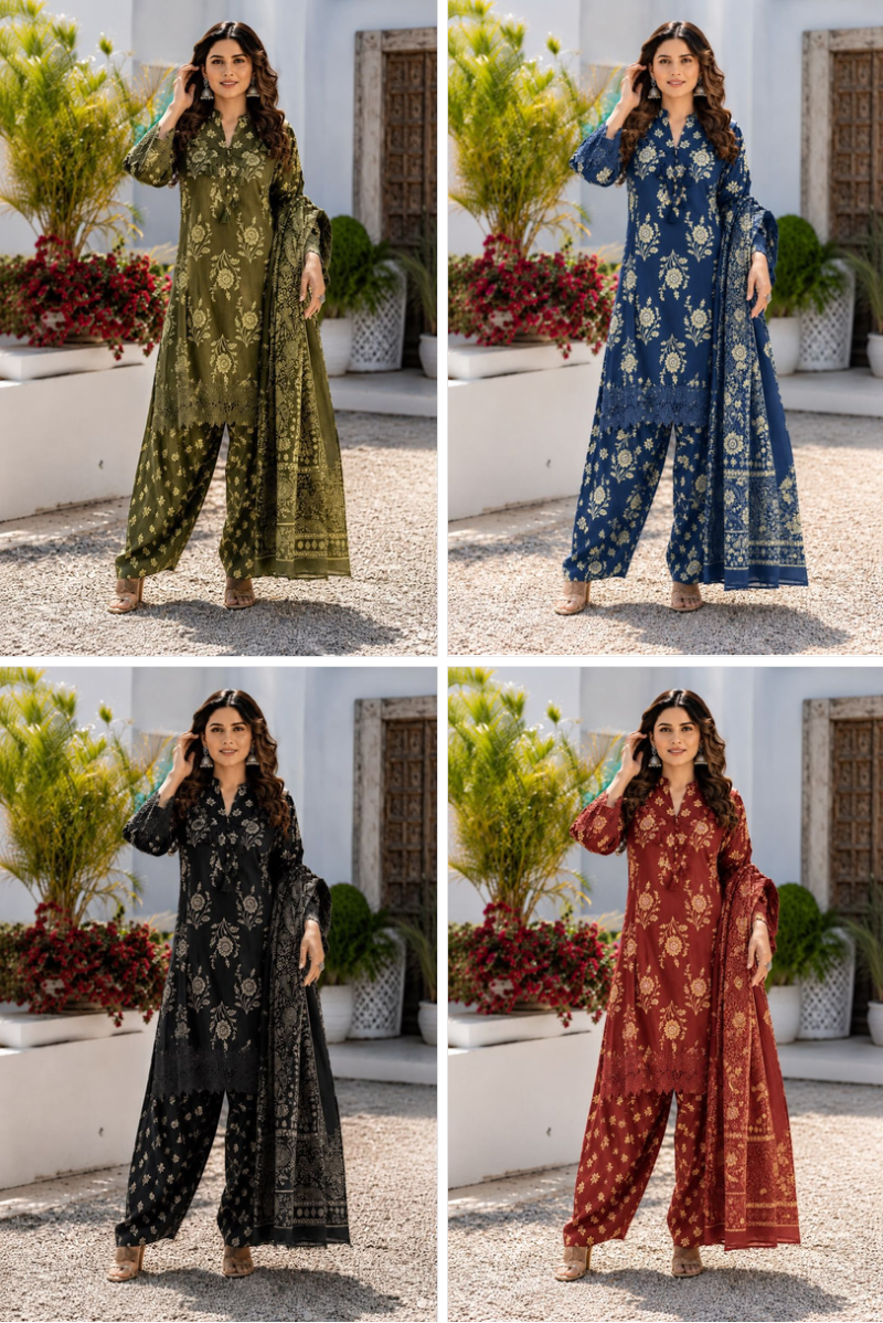Tlc Vol 149 Cotton Hand Work Farshi Salwar Kameez Catalog — Wholesale Kurtis, Vardan Ethnic wholesale from Surat — Photo 9