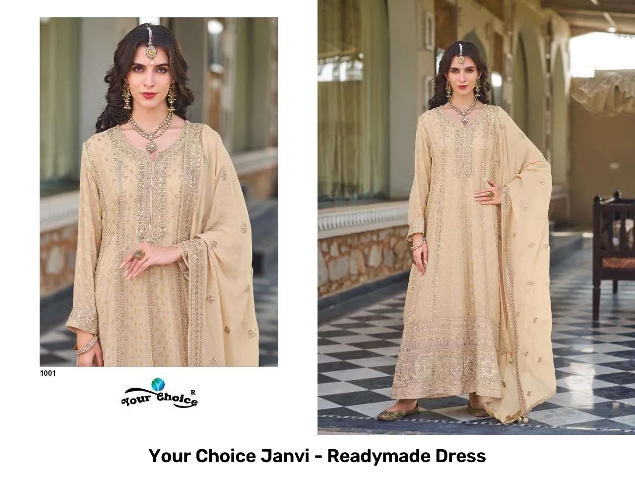 Your Choice Janvi - Readymade Dress — Wholesale Readymade Suit, Your Choice wholesale from Surat — Photo 3