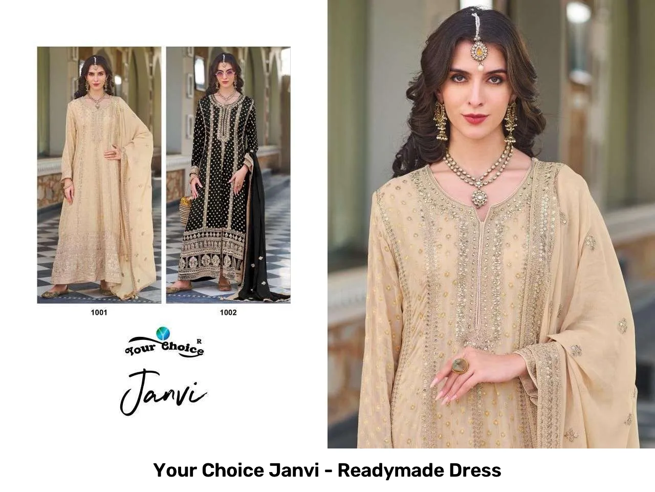 Your Choice Janvi - Readymade Dress — Wholesale Readymade Suit, Your Choice wholesale from Surat — Photo 4