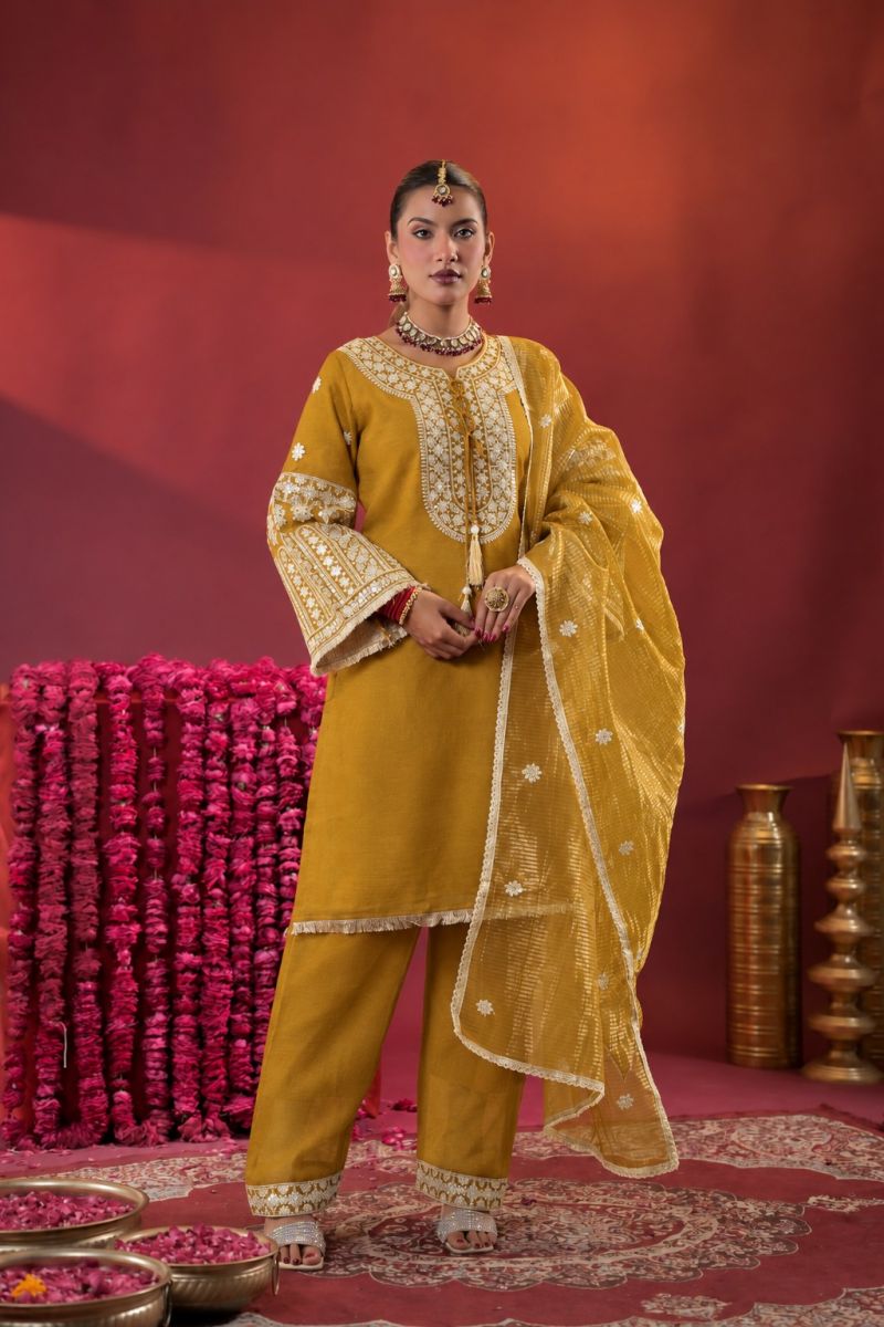 Afsana Rang Mahal Rose Gold Crush Embroidered Designer Salwar Kameez Collection — Wholesale Salwar Suits, Afsana wholesale from Surat — Photo 3