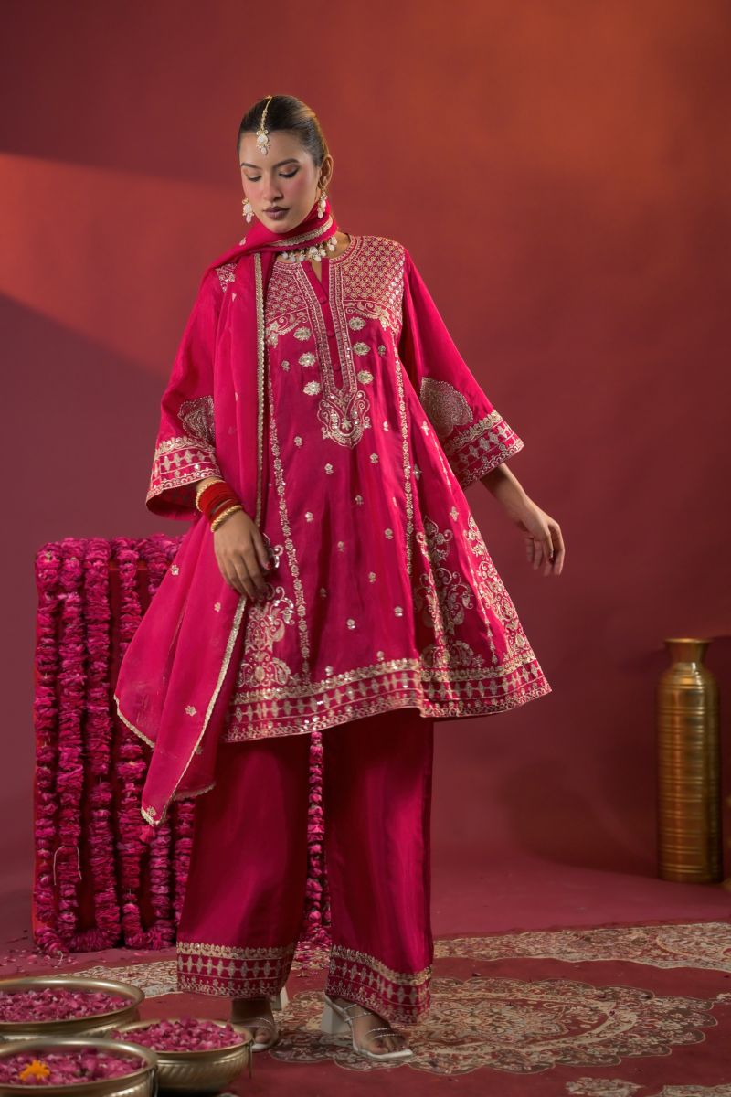 Afsana Tajposh Russian Embroidery Zardoshi Handwork Designer Salwar Kameez Catalog — Wholesale Salwar Suits, Afsana wholesale from Surat — view 4