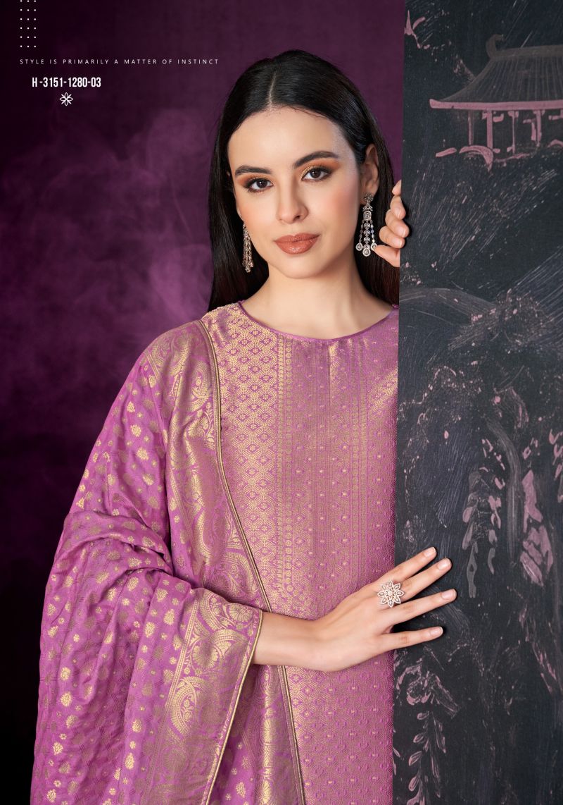 Alok Hum Safar Edition 9 Viscose Maslin Jacquard Designer Dress Material Catalog