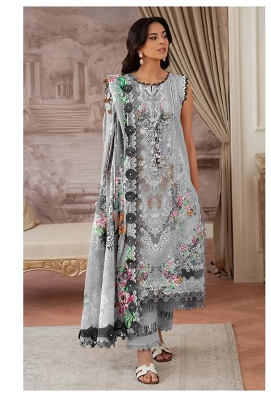 Alzohaib Shifa Vol 1 Cotton Dupatta Cotton Patch Work Salwar Kameez Catalog — Wholesale Salwar Suits, Alzohaib Suits wholesale from Surat — Photo 2