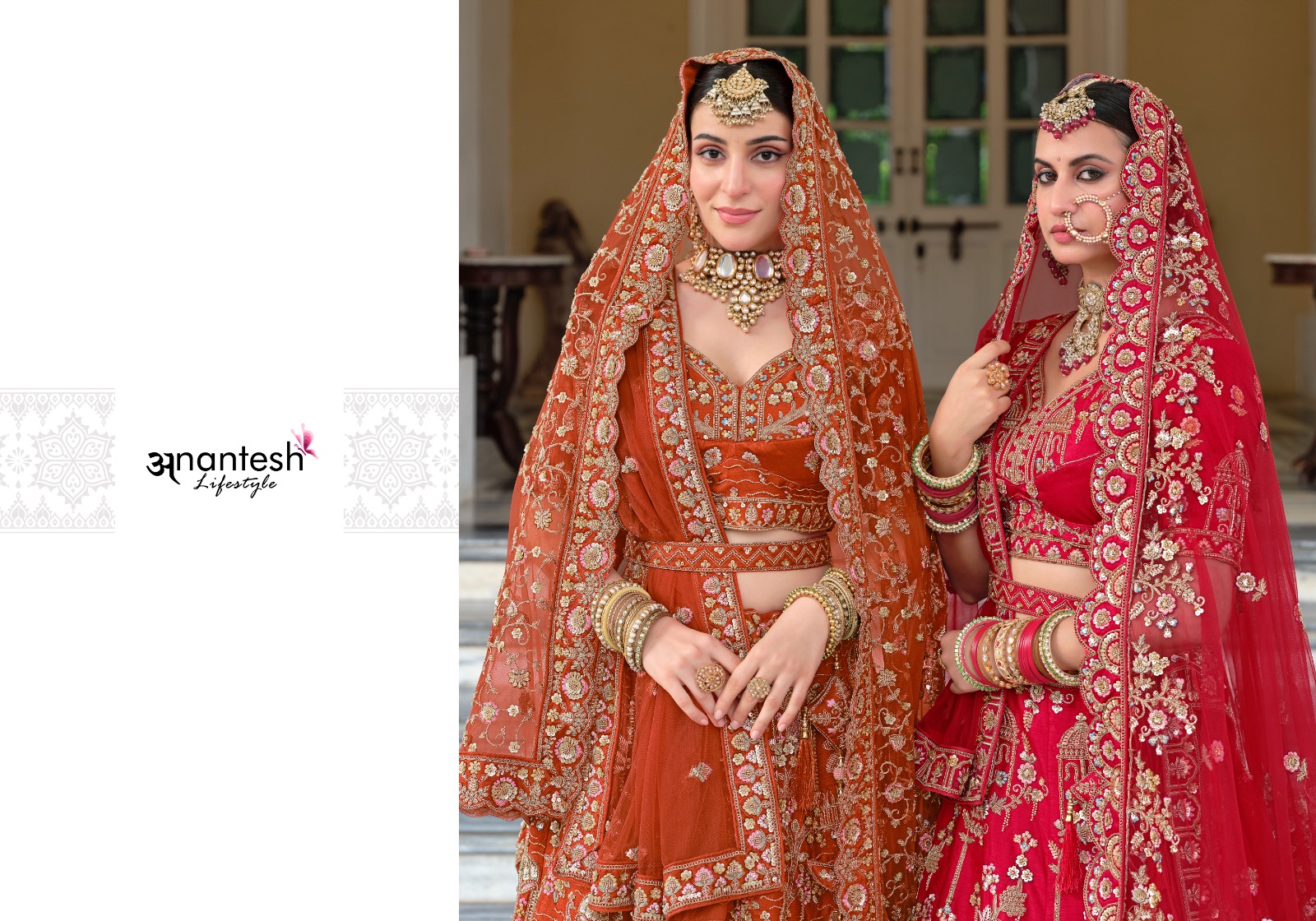 Anantesh Lifestyle Vol 04 Wedding Bride Bridal Lehenga Choli Collection — Lehenga, Anantesh wholesale from Surat — Photo 3