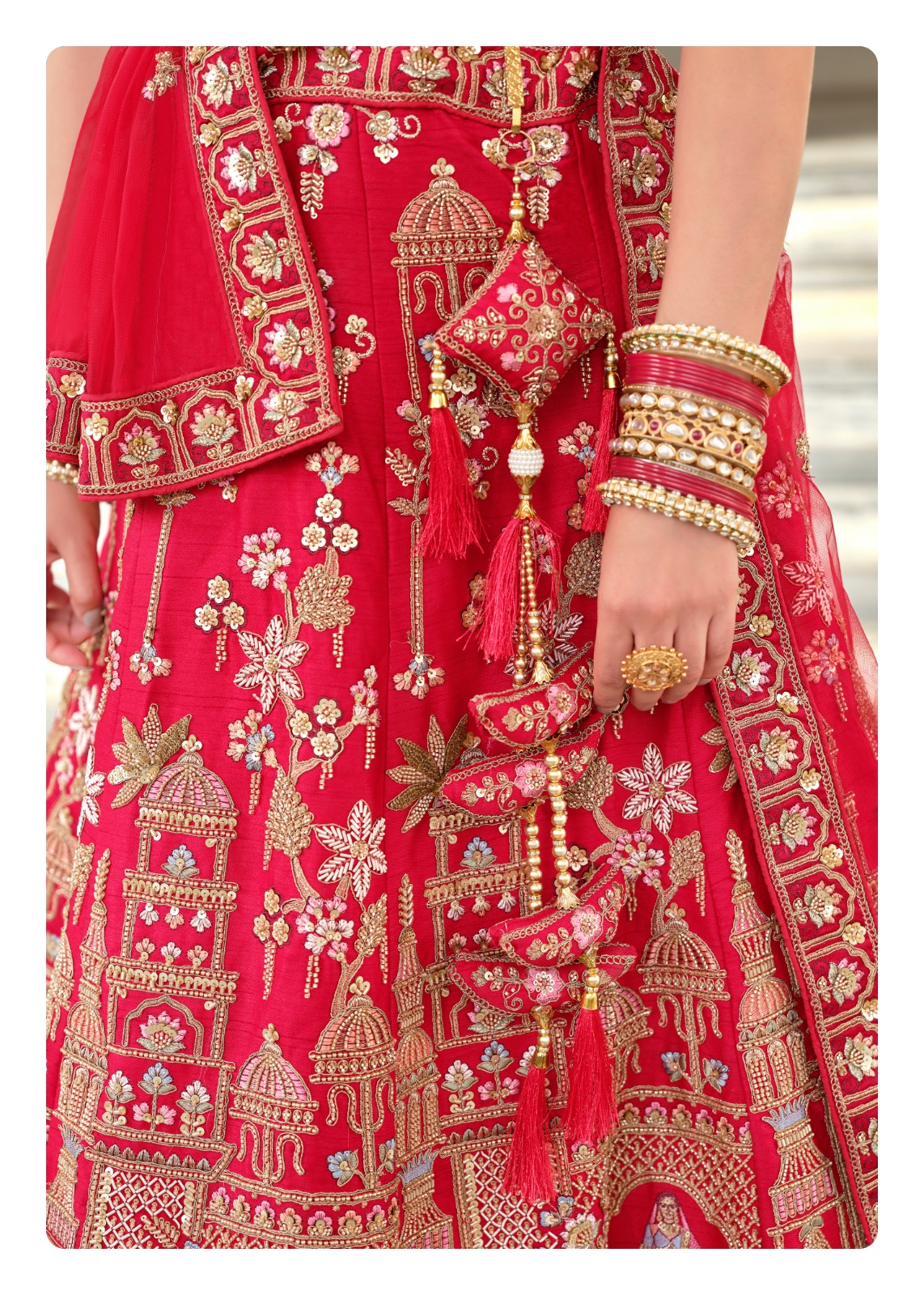 Anantesh Lifestyle Vol 04 Wedding Bride Bridal Lehenga Choli Collection — Lehenga, Anantesh wholesale from Surat — Photo 10