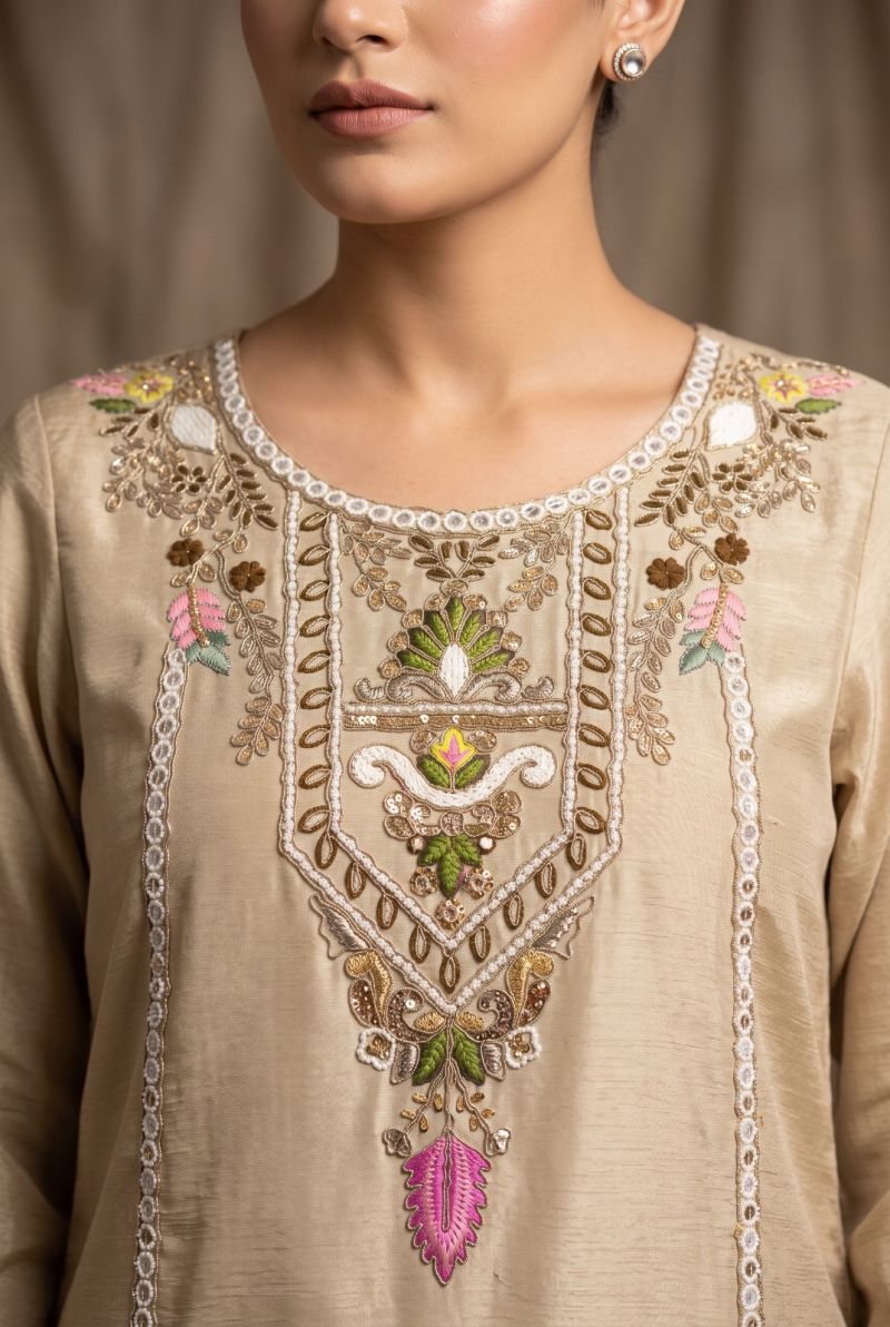 Aurraa Lavya Chinon Embroidered Designer Salwar Kameez Catalog — Wholesale Salwar Suits, Vardan Ethnic wholesale from Surat — view 6
