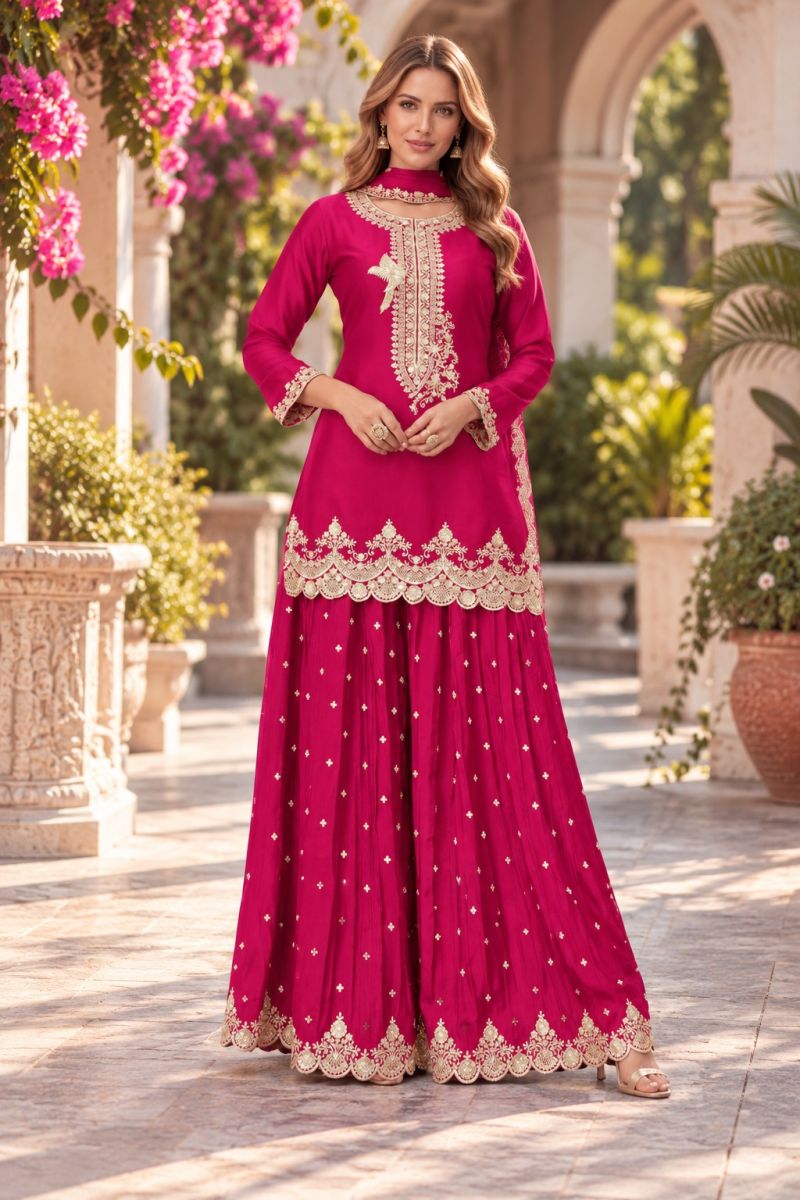 Aurraa Rangoon Vol 2 Premium Chinon Embroidered Salwar Kameez Catalog — Wholesale Salwar Suits, Vardan Ethnic wholesale from Surat — Photo 2