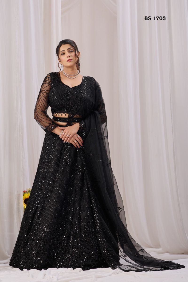 Beriston Wedding Season Vol 1 Georgett Designer Lehenga Choli Collection — Lehenga, Vardan Ethnic wholesale from Surat — Photo 7