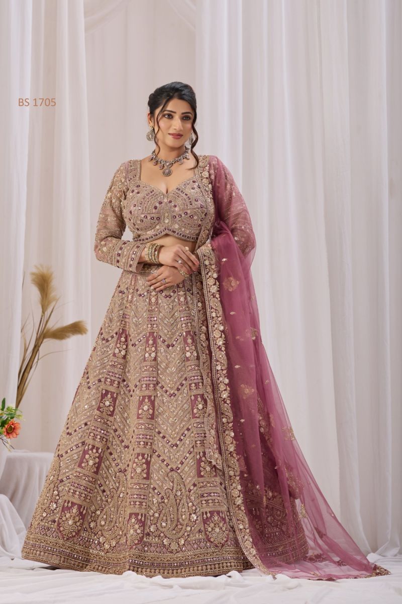 Beriston Wedding Season Vol 1 Georgett Designer Lehenga Choli Collection — Lehenga, Vardan Ethnic wholesale from Surat — Photo 5