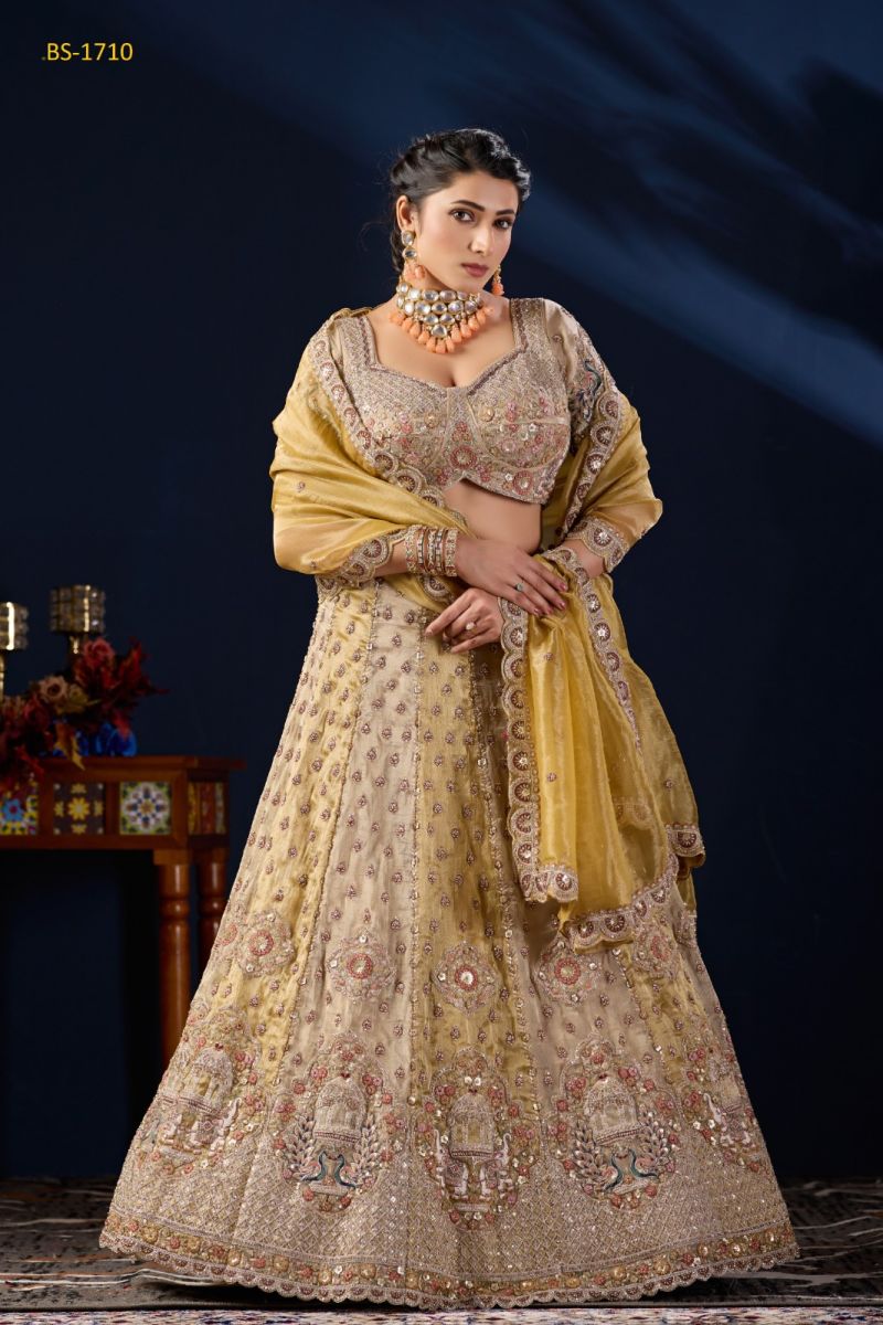 Beriston Wedding Season Vol 1 Georgett Designer Lehenga Choli Collection — Lehenga, Vardan Ethnic wholesale from Surat — Photo 10