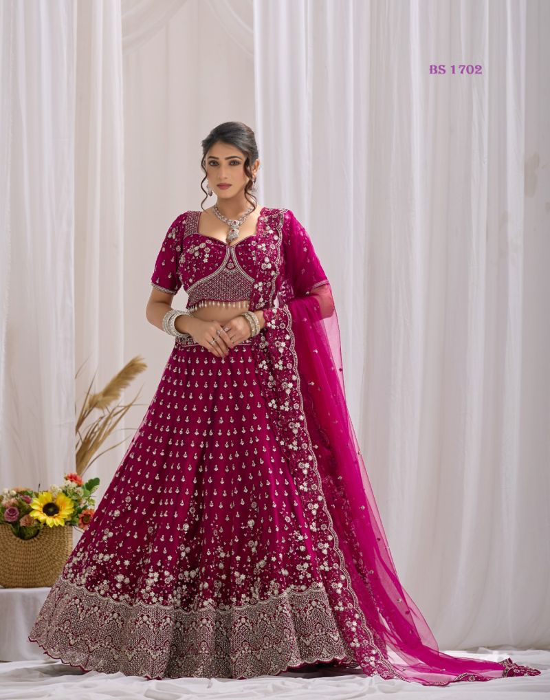 Beriston Wedding Season Vol 1 Georgett Designer Lehenga Choli Collection — Lehenga, Vardan Ethnic wholesale from Surat — Photo 9