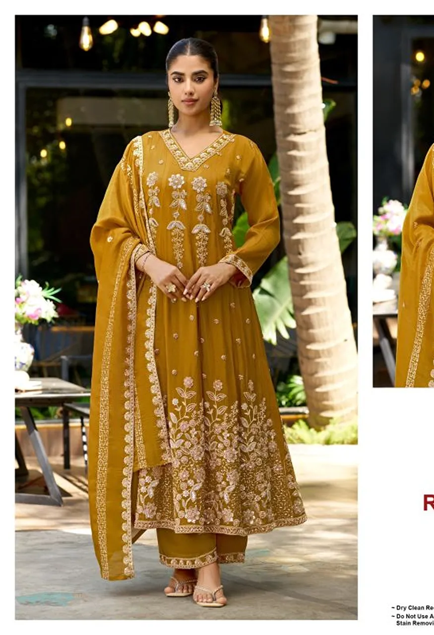 Deepsy D 3550 A To D Readymade Viscose Tissue Beats Work Salwar Kameez Catalog — Wholesale Salwar Suits, Deepsy Suit wholesale from Surat — Photo 3