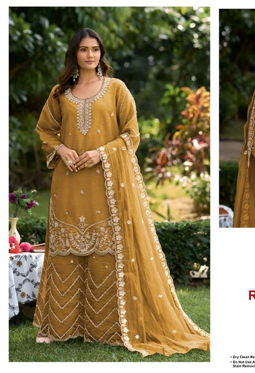 Deepsy D 3591 I To L Readymade Viscose Tissue Silk Beads Work Salwar Kameez Catalog — Wholesale Salwar Suits, Deepsy Suit wholesale from Surat — Photo 4
