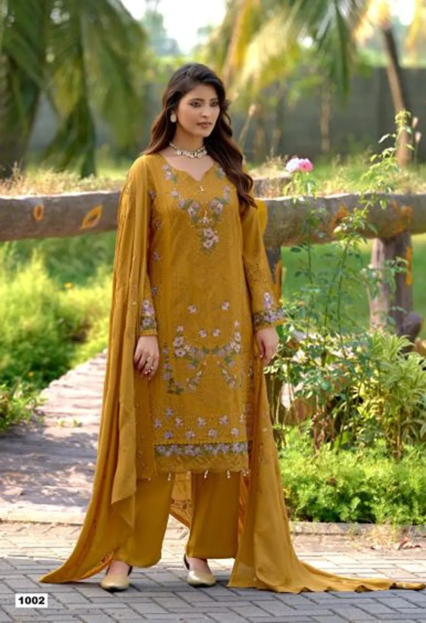 Deepsy Elaf Pashmina Vol 1 Pakistani Viscose Pashmina Embroidered Salwar Kameez Catalog — Wholesale Salwar Suits, Deepsy Suit wholesale from Surat — Photo 4