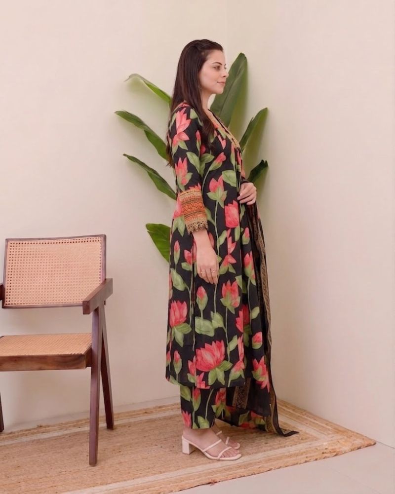 Dhruvi 536 To 538 Viscose Printed Kurti With Bottom Dupatta Catalog — Wholesale Kurtis, Vardan Ethnic wholesale from Surat — Photo 7