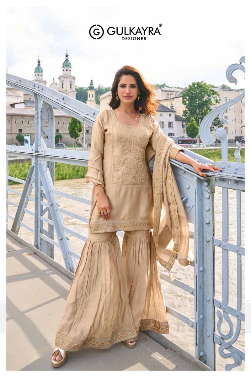 Gulkayra Lavanya Silk Embroidered Designer Salwar Kameez Catalog — Wholesale Salwar Suits, Gulkayra wholesale from Surat — view 4