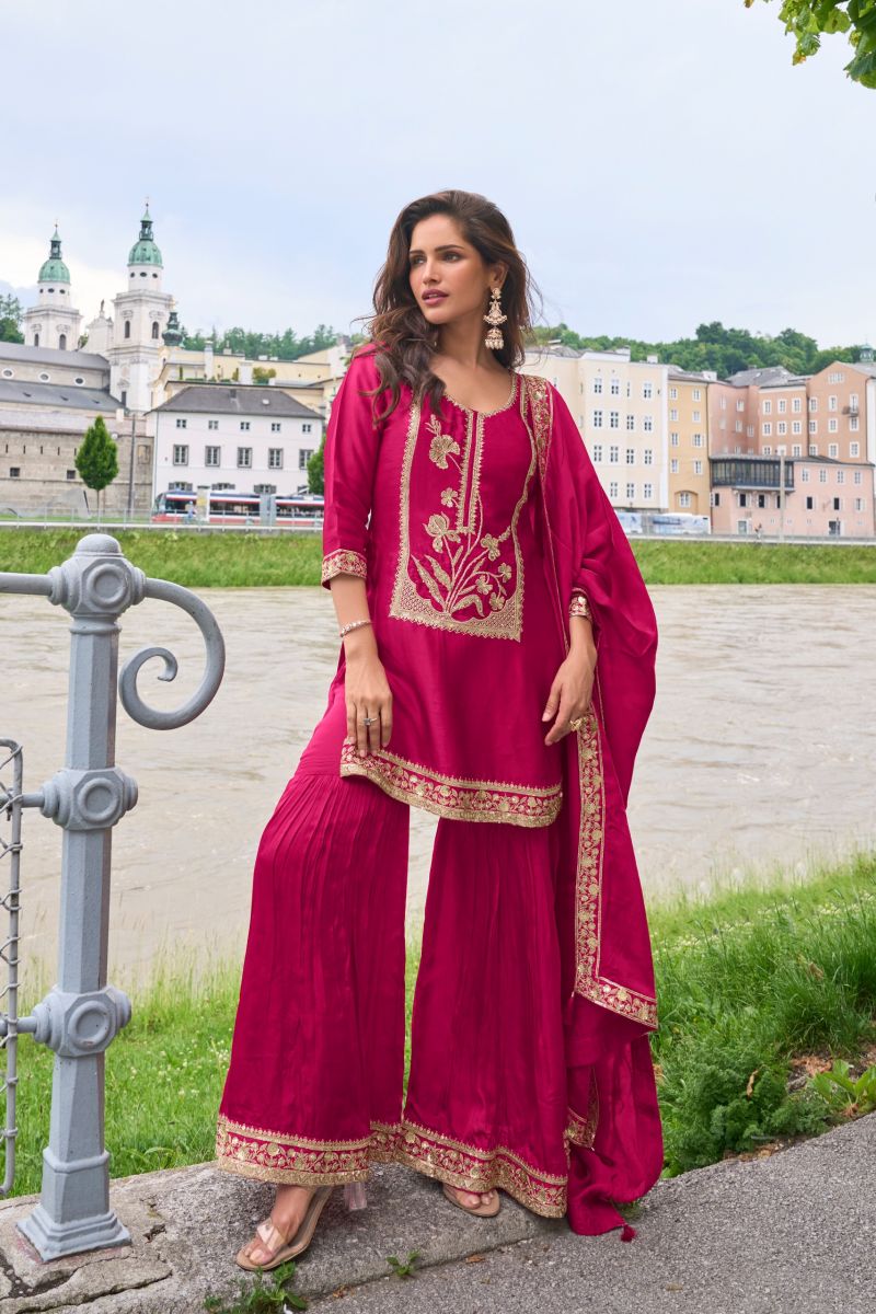 Gulkayra Lavanya Silk Embroidered Designer Salwar Kameez Catalog — Wholesale Salwar Suits, Gulkayra wholesale from Surat — view 3