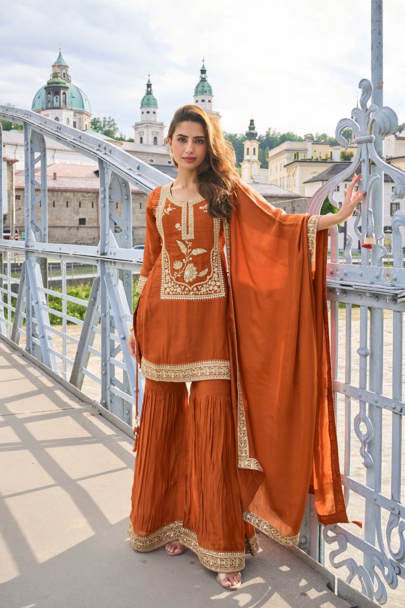 Gulkayra Lavanya Silk Embroidered Designer Salwar Kameez Catalog — Wholesale Salwar Suits, Gulkayra wholesale from Surat — view 2