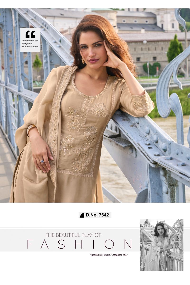 Gulkayra Lavanya Silk Embroidered Designer Salwar Kameez Catalog — Wholesale Salwar Suits, Gulkayra wholesale from Surat — view 7