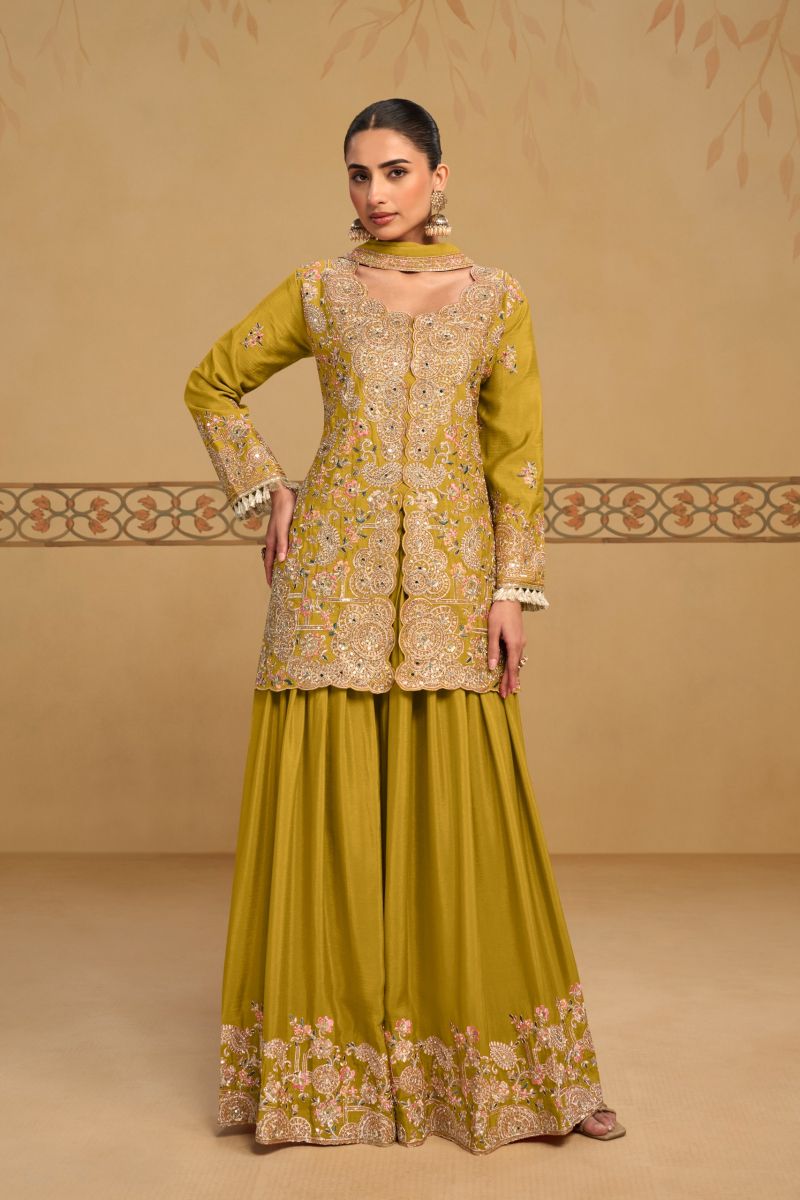 Gulkayra Panghat Real Chinon Embroidered Designer Salwar Kameez Catalog — Wholesale Salwar Suits, Gulkayra wholesale from Surat — view 1
