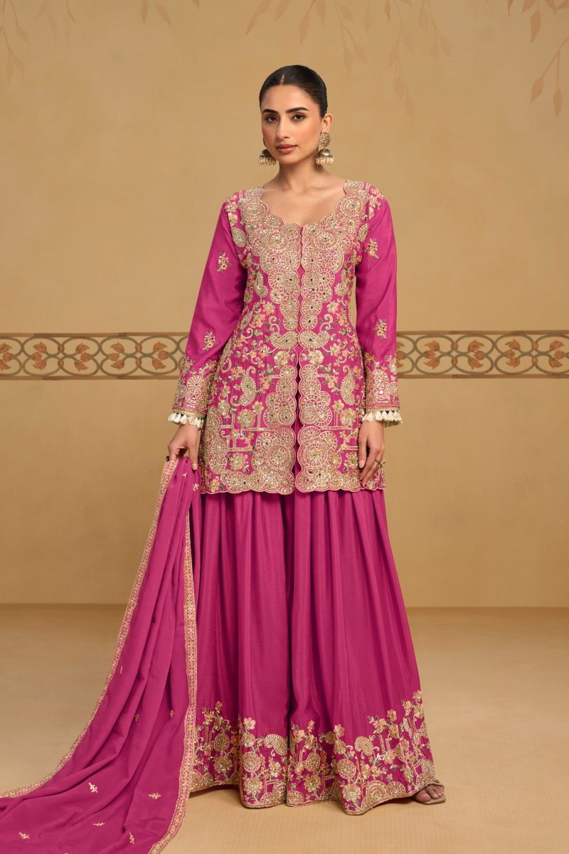 Gulkayra Panghat Real Chinon Embroidered Designer Salwar Kameez Catalog — Wholesale Salwar Suits, Gulkayra wholesale from Surat — Photo 3